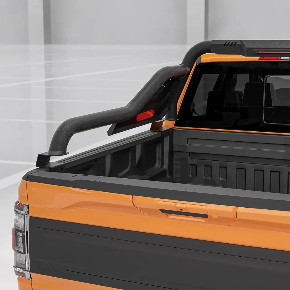 Truck Bed Roll Bars, Universal Adjustable Chase Rack Sport Bar for Full-Sized & Mid-Sized Trucks Compatible with Ford F-150/F-25
