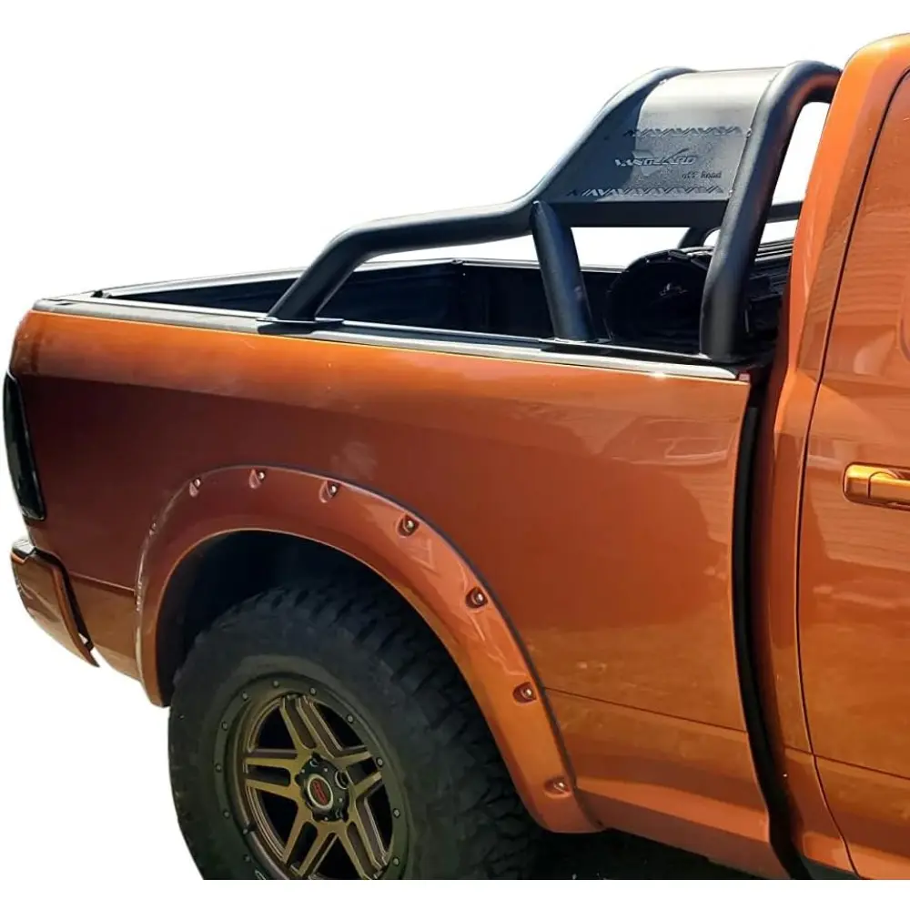 VGRB-1896BK Black Bravo Bed Bar Roll Bar | Compatibble with 14-24 Colorado / 14-24 GMC Canyon / 05-24 Toyota Tacoma