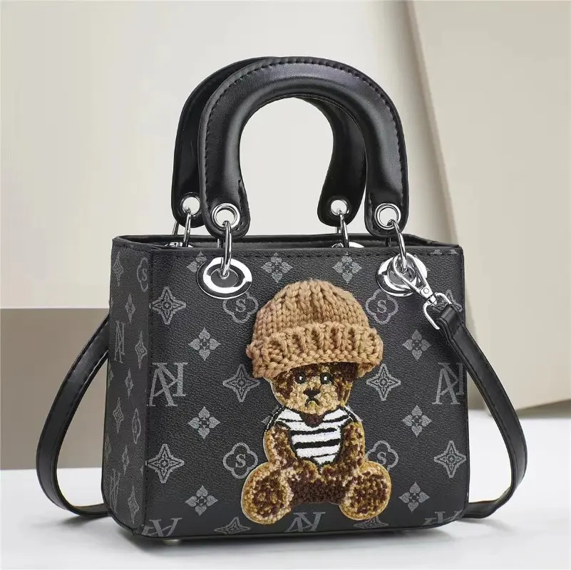 High Quality Women's Pu Leather Shoulder Bags Fashion Print Casual Crossbody Bags for Women Luxury Designer Handbags and Purses