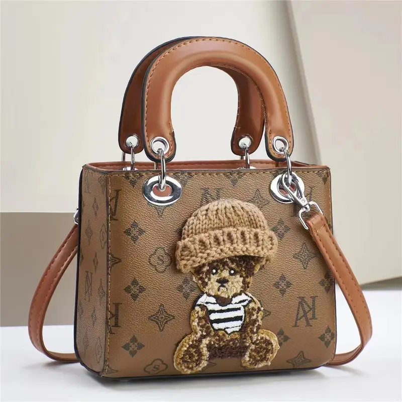 High Quality Women's Pu Leather Shoulder Bags Fashion Print Casual Crossbody Bags for Women Luxury Designer Handbags and Purses