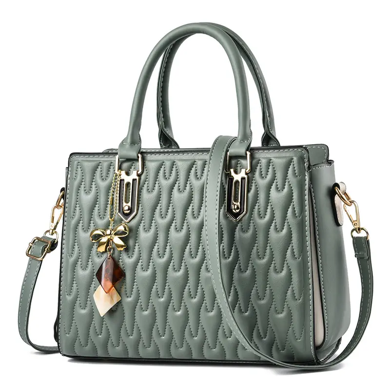 High quality embossed women's shoulder bag luxury brand designer handbag large capacity classic retro shoulder bag Tote bag