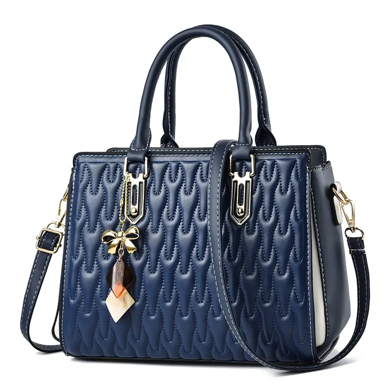 High quality embossed women's shoulder bag luxury brand designer handbag large capacity classic retro shoulder bag Tote bag