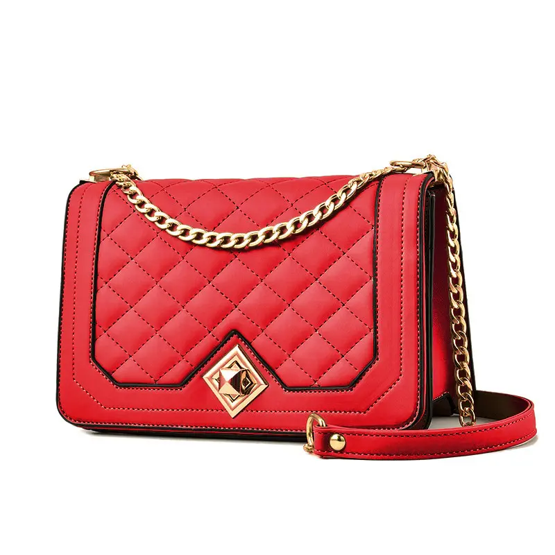 New Summer Chain Bags High Quality Ladies Small Square Bag Women Luxury Shoulder Crossbody Bags Ladies Messenger Handbags