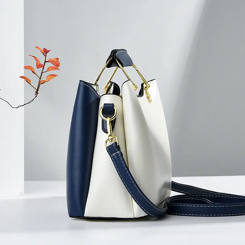 High Quality Leather Women's Crossbody Bags Large Capacity Female Shoulder Handbag Boston Ladies Bag Luxury Designer Handbag