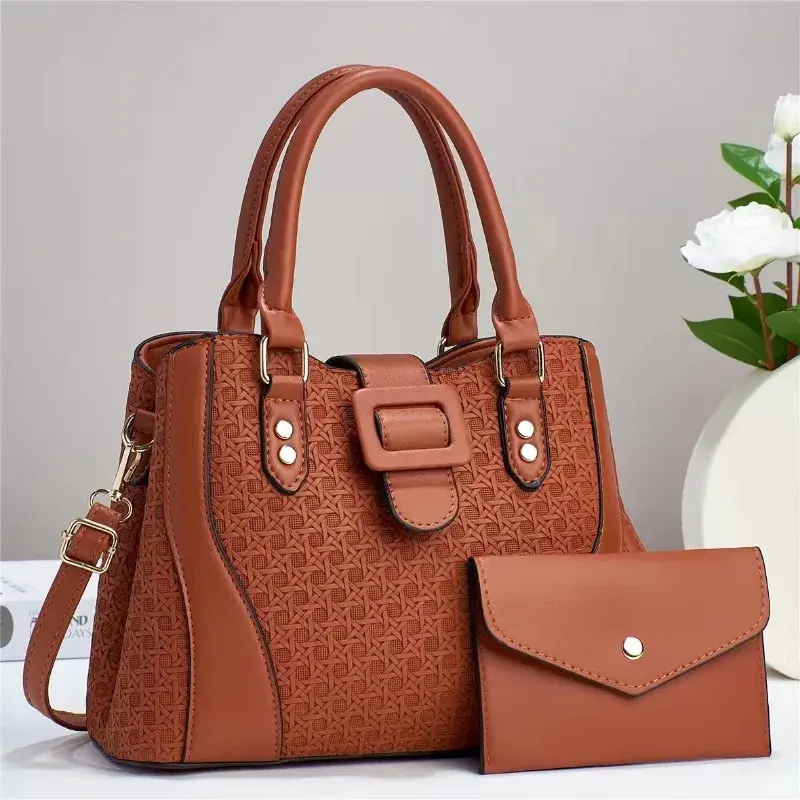 Brand Luxury Designer Women Bags High Quality Womens Leather Shoulder Crossbody Messenger Tote Bag Large Female Handbag Purses