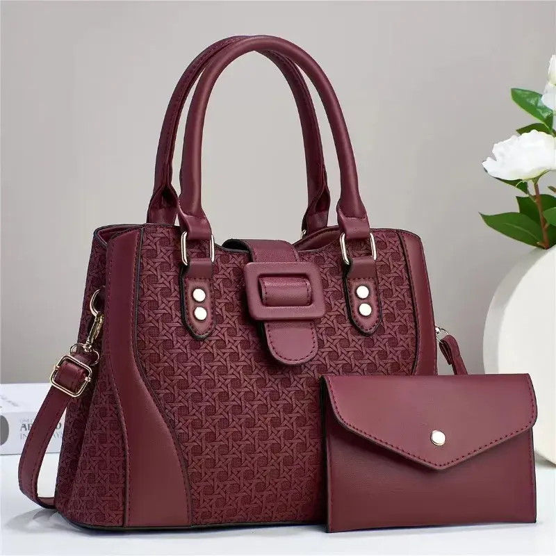 Brand Luxury Designer Women Bags High Quality Womens Leather Shoulder Crossbody Messenger Tote Bag Large Female Handbag Purses