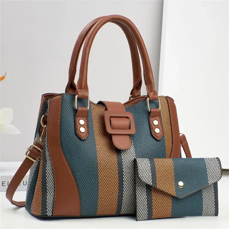 Brand Luxury Designer Women Bags High Quality Womens Leather Shoulder Crossbody Messenger Tote Bag Large Female Handbag Purses