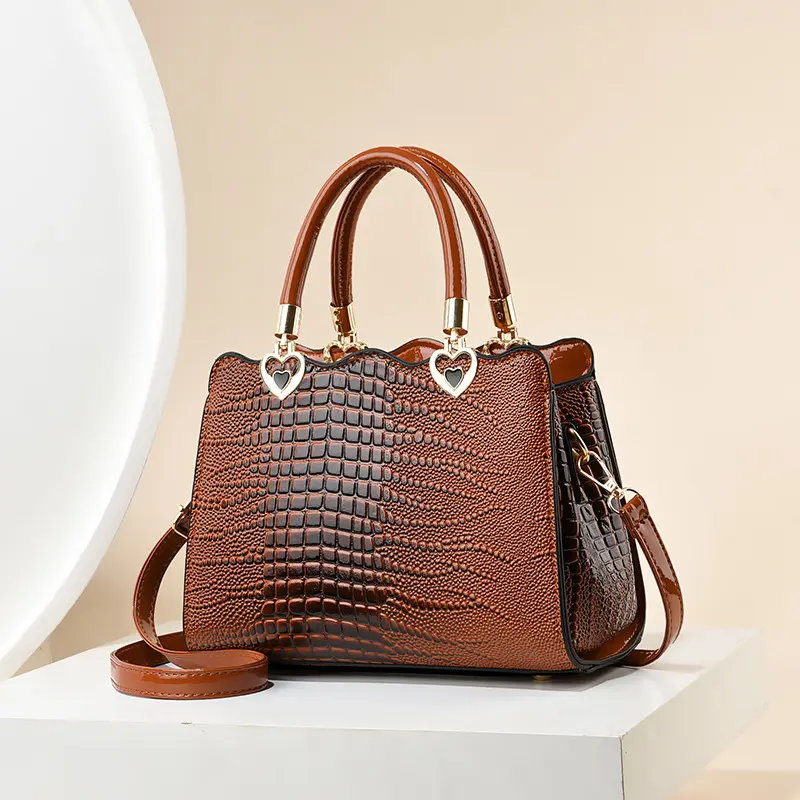 High Quality Women Shoulder Bag Leather Crossbody Bag Multi-pockets Messenger Bag Designer Tote Bag Leather Purse Soft Handbag