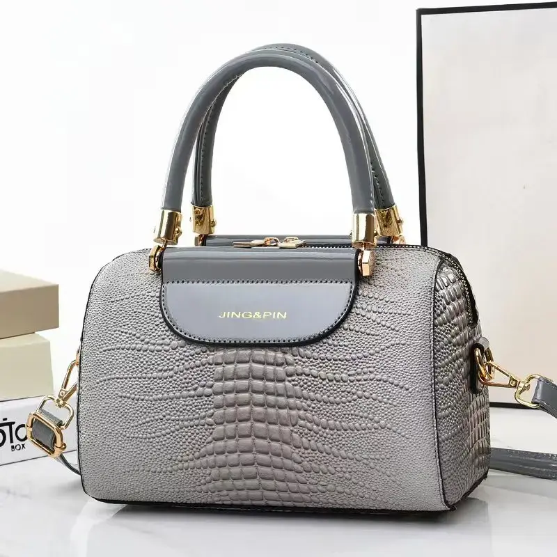 2024 New Bright Leather Women's Bags Versatile Crossbody Pillow Bag Personalized Women's Handbag Fashion Trendy Shoulder Bag