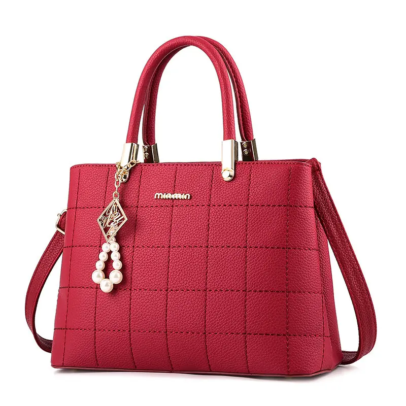 Women's Bag 2024 Summer New Quality Leather Women's Handbag Large Capacity Women's Single Shoulder Crossbody Bag bolsas mujer