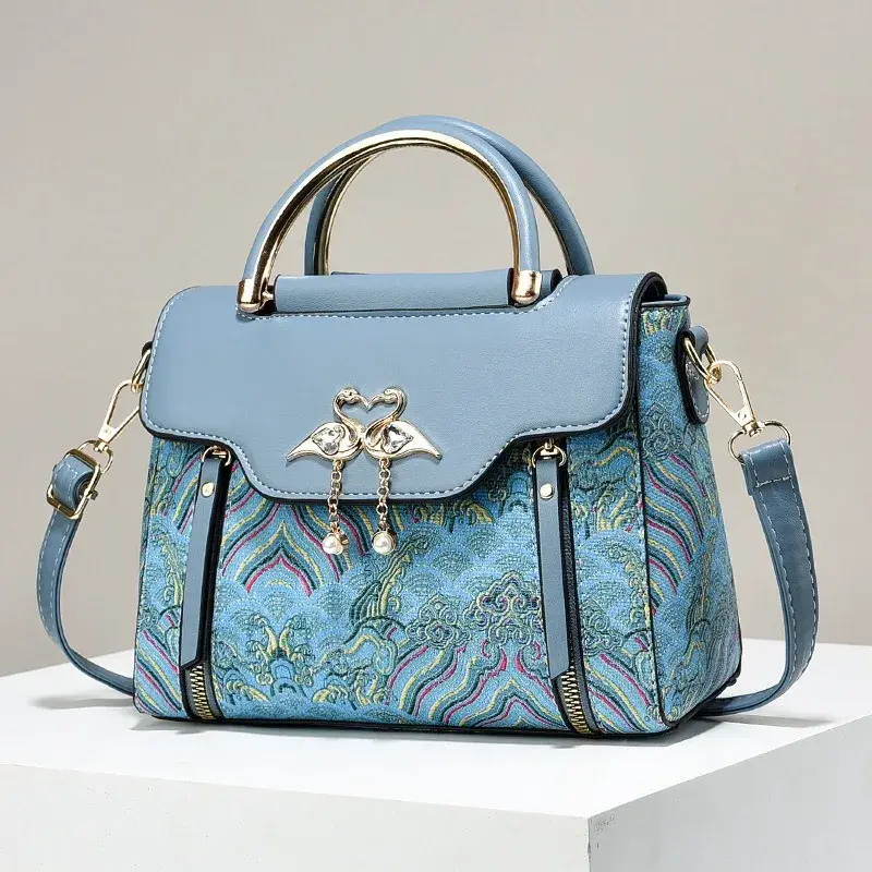 Fashion Zipper Women's Bag Simple Soft Leather Ladies Shoulder Crossbody Small Square Bag Purses and Handbags Ladies Hand Bags