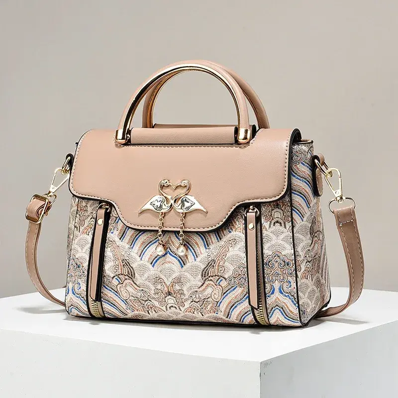 Fashion Zipper Women's Bag Simple Soft Leather Ladies Shoulder Crossbody Small Square Bag Purses and Handbags Ladies Hand Bags