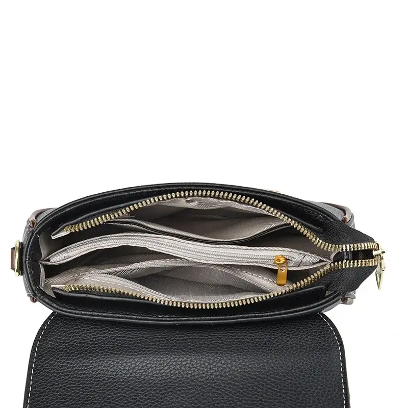 Fashionable New Shoulder Bag, Fashionable Casual Crossbody Bag Classic Women'S Small Square Bag Crocodile Patterned Tote Bag