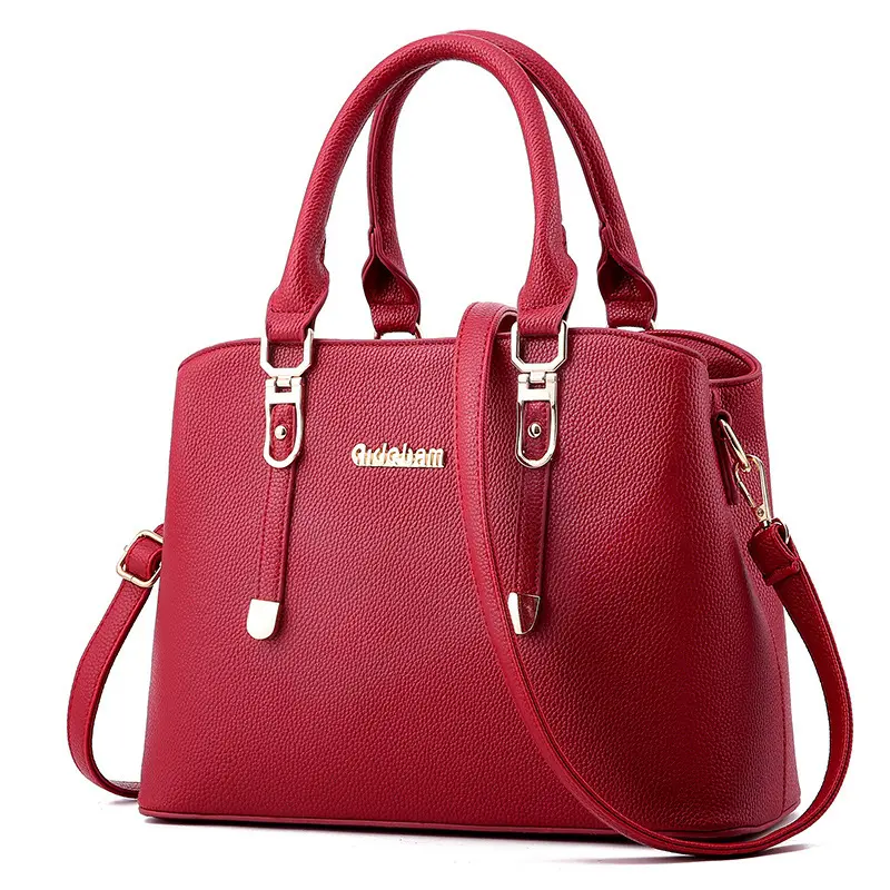 2024 New Designer Women Handbag Female PU Leather Casual Tote Bags Ladies Portable Shoulder Bag Office Ladies Luxury Handbags