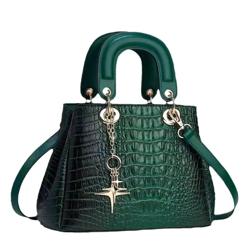High-quality Leather Womens Shoulder Bag for Women Simple Fashion Style Handbags Ladies Shopper Boston Crossbody Bags