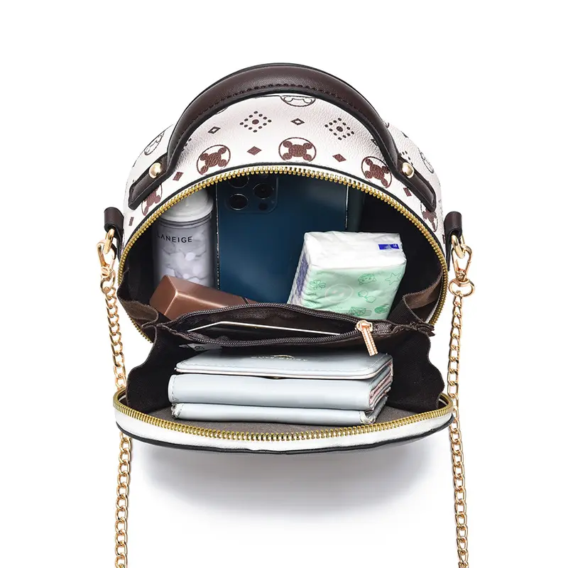 Summer Cute Little Bear Round Bag Crossbody Bag Luxury Designer Handbag Fashionable Classic Women's Shoulder Bag Phone Bag women