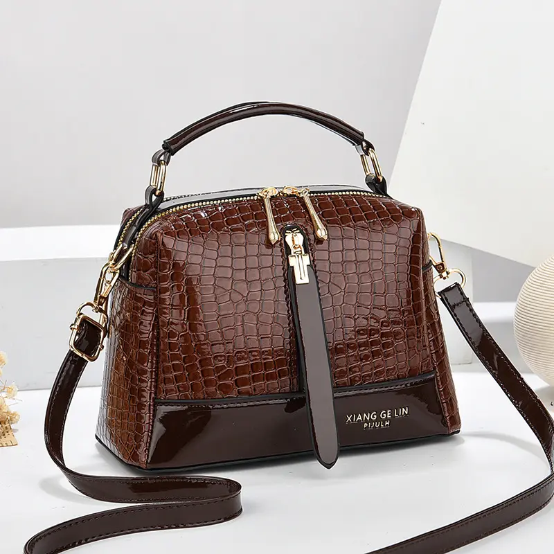 Luxury Leather Casual Tote Bags 2024 Designer Handbags Purse Women Bag Female Shopper Messenger Shoulder Crossbody Bag
