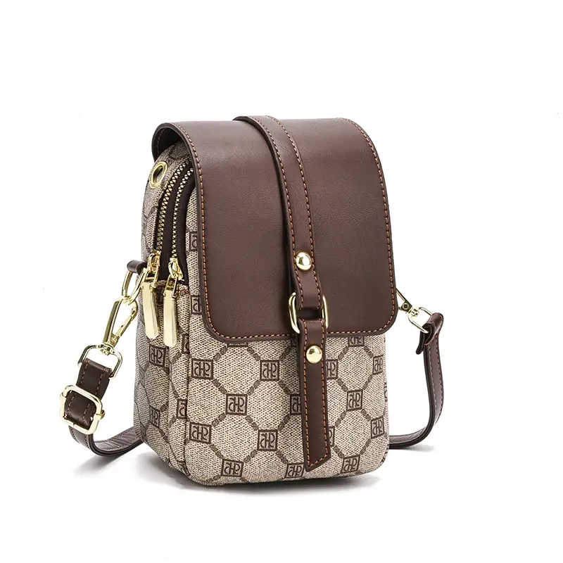 New Women's Versatile Phone Bag Women's New Korean Version Small Shoulder Bag Fashion Mobile Phone Zero Wallet Crossbody Bag