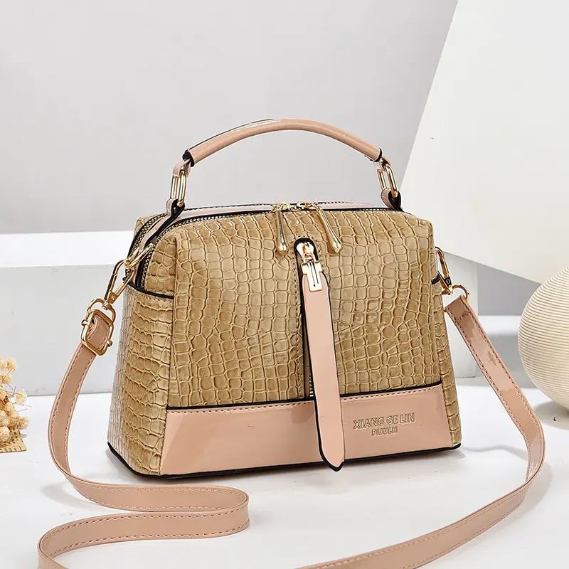 Luxury Leather Casual Tote Bags 2024 Designer Handbags Purse Women Bag Female Shopper Messenger Shoulder Crossbody Bag