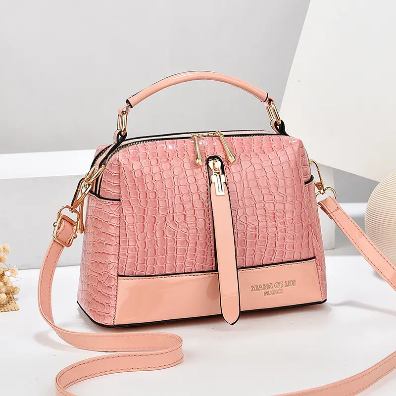 Luxury Leather Casual Tote Bags 2024 Designer Handbags Purse Women Bag Female Shopper Messenger Shoulder Crossbody Bag
