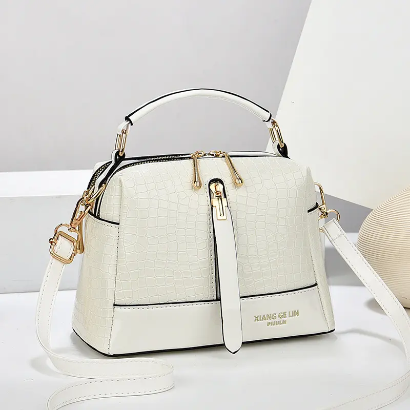 Luxury Leather Casual Tote Bags 2024 Designer Handbags Purse Women Bag Female Shopper Messenger Shoulder Crossbody Bag