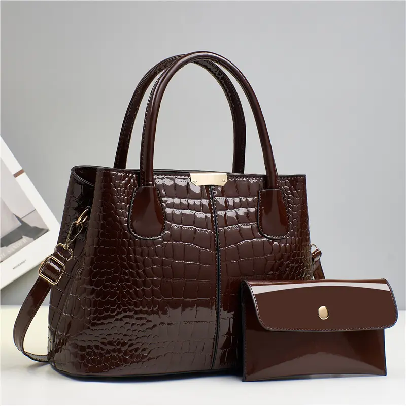 Luxury Designer Ladies Handbags Quality Bright Leather Shoulder Bags for Women 2025 Female Crossbody Bag Purses and Handbags Sac