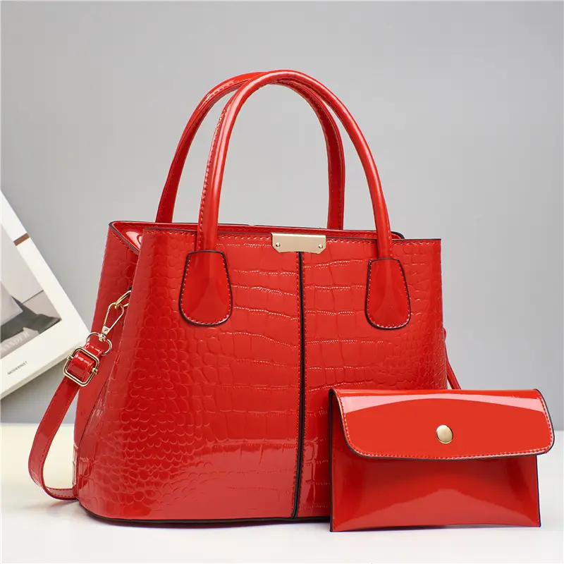 Luxury Designer Ladies Handbags Quality Bright Leather Shoulder Bags for Women 2025 Female Crossbody Bag Purses and Handbags Sac
