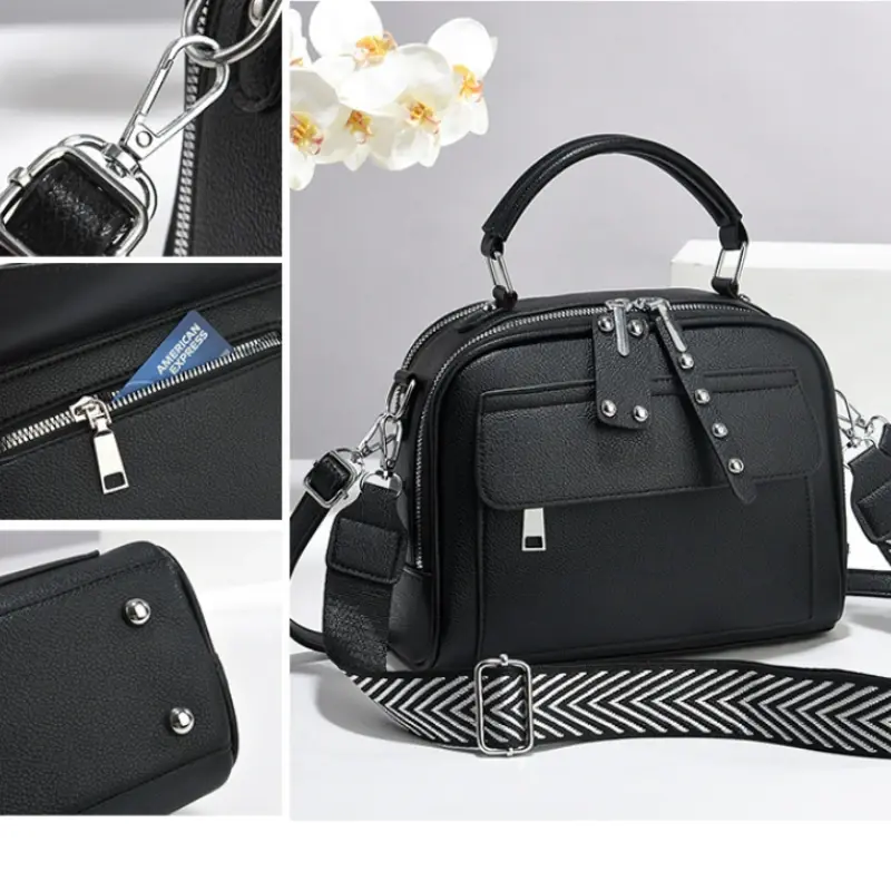 High Quality Women'S Handbag Fashionable New Shoulder Bag Luxury Brand Designer Crossbody Bag Classic Casual Small Square Bag