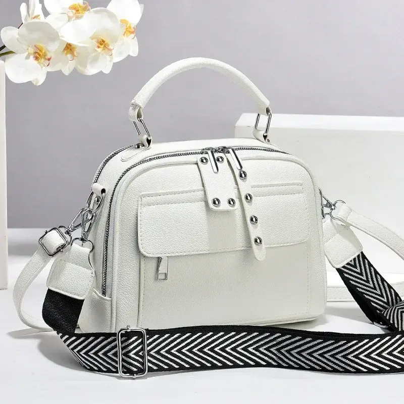 High Quality Women'S Handbag Fashionable New Shoulder Bag Luxury Brand Designer Crossbody Bag Classic Casual Small Square Bag