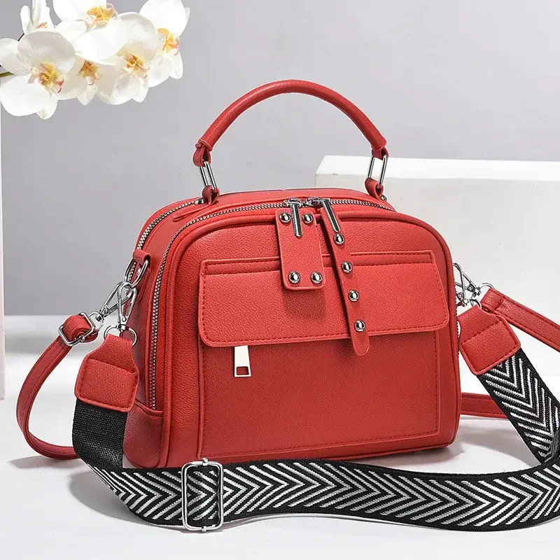 High Quality Women'S Handbag Fashionable New Shoulder Bag Luxury Brand Designer Crossbody Bag Classic Casual Small Square Bag