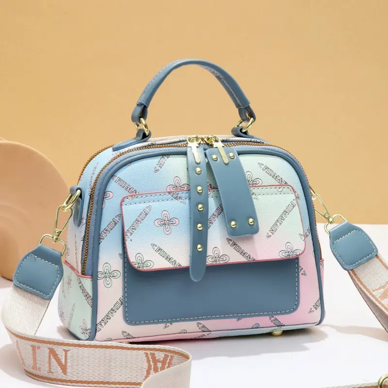Luxury Design Small Square Shoulder Bags Top Quality PU Leather Women Handbag Classic Tote Bag Female Messenger Bag  women Bolso