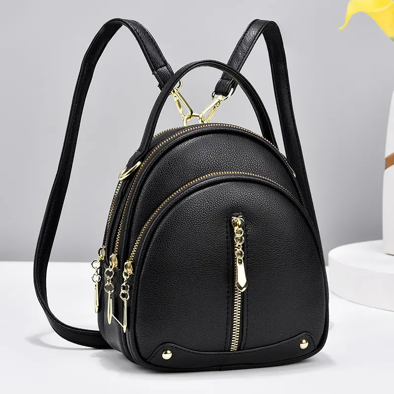 Fashionable New Women'S Small Square Bag Multi Functional Backpack Candy Color Classic Single Shoulder Crossbody Bag Handbag