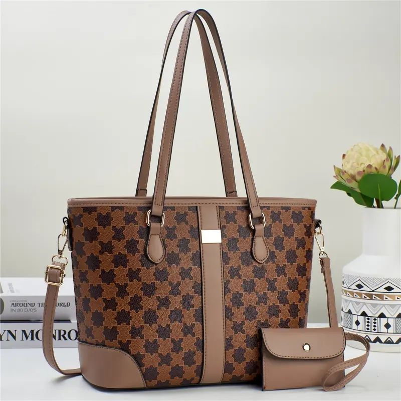 Fashion Luxury Designer Ladies Shoulder Crossbody Bag Messenger Bags High Quality 2Piece Set Purses and Handbags for Women Sac