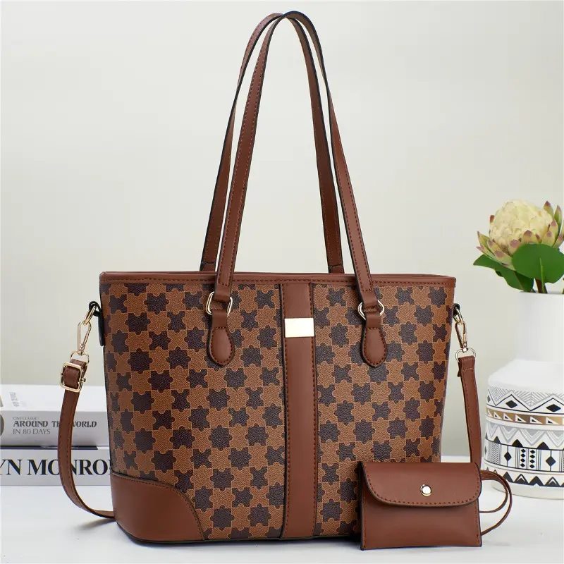 Fashion Luxury Designer Ladies Shoulder Crossbody Bag Messenger Bags High Quality 2Piece Set Purses and Handbags for Women Sac