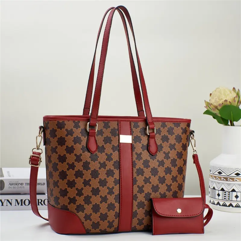 Fashion Luxury Designer Ladies Shoulder Crossbody Bag Messenger Bags High Quality 2Piece Set Purses and Handbags for Women Sac