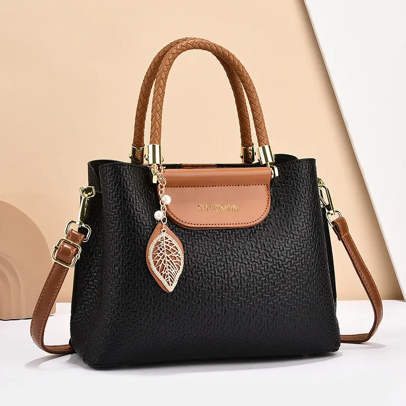 Autumn / Winter Women's Commuter Handbag Large Capacity Casual Tote Women's Bag 2024 New Fashion One Shoulder Crossbody Bag