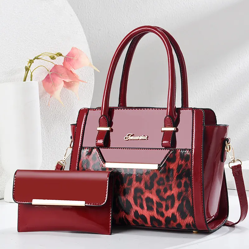 Fashion Leopard Design Shoulder Bags For Women High Quality Leather Crossbody Bag Ladies Casual Tote Bag and Purse Messenger Sac