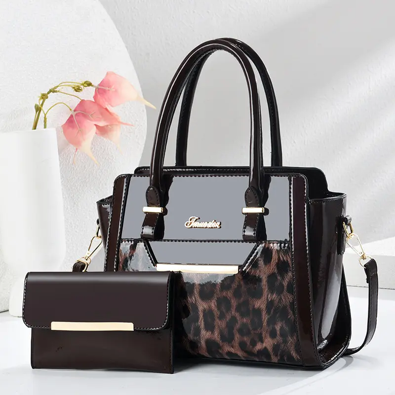 Fashion Leopard Design Shoulder Bags For Women High Quality Leather Crossbody Bag Ladies Casual Tote Bag and Purse Messenger Sac
