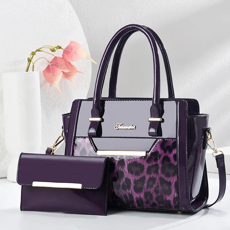 Fashion Leopard Design Shoulder Bags For Women High Quality Leather Crossbody Bag Ladies Casual Tote Bag and Purse Messenger Sac