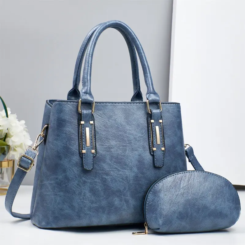 Women's Bags Casual Pu Leather Messenger Bag Large Capacity Handbags for Women Shoulder Bags Office Lady Work Shopping Tote Bag