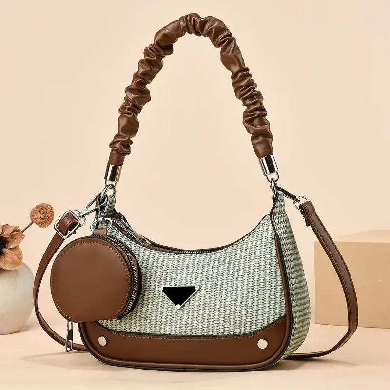 High Quality Female Underarm Bag Female Luxury Purse and Handbag Women Bag Designer Shoulder Crossbody Small Tote Ladies Wallet