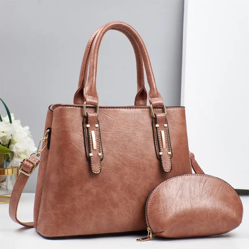 Women's Bags Casual Pu Leather Messenger Bag Large Capacity Handbags for Women Shoulder Bags Office Lady Work Shopping Tote Bag
