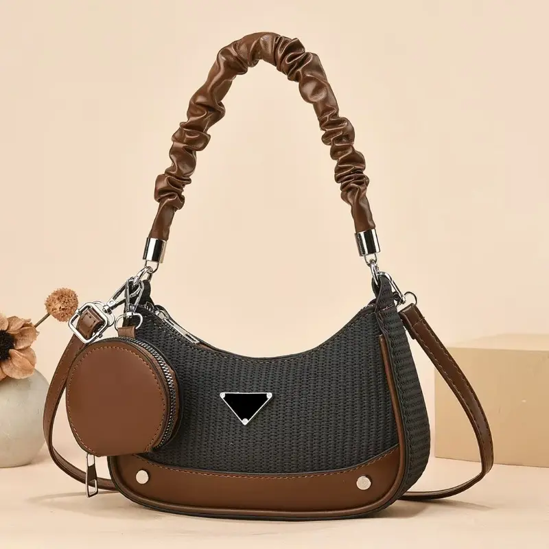High Quality Female Underarm Bag Female Luxury Purse and Handbag Women Bag Designer Shoulder Crossbody Small Tote Ladies Wallet