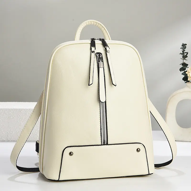 Women Large Capacity Backpack High Quality Pu Leather Vintage Bags for Women School Bags Travel Rucksack Ladies Bookbag Knapsack