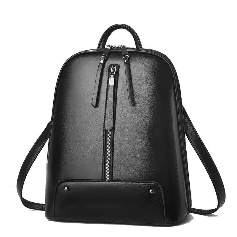 Women Large Capacity Backpack High Quality Pu Leather Vintage Bags for Women School Bags Travel Rucksack Ladies Bookbag Knapsack
