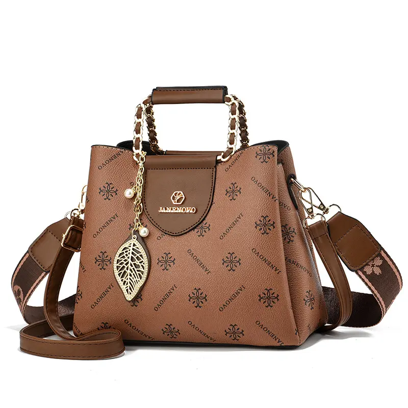 New Large Capacity Women Shoulder Crossbody Bags for Brand Designer Female Purses and Handbags Leather Vintage Messenger Bags