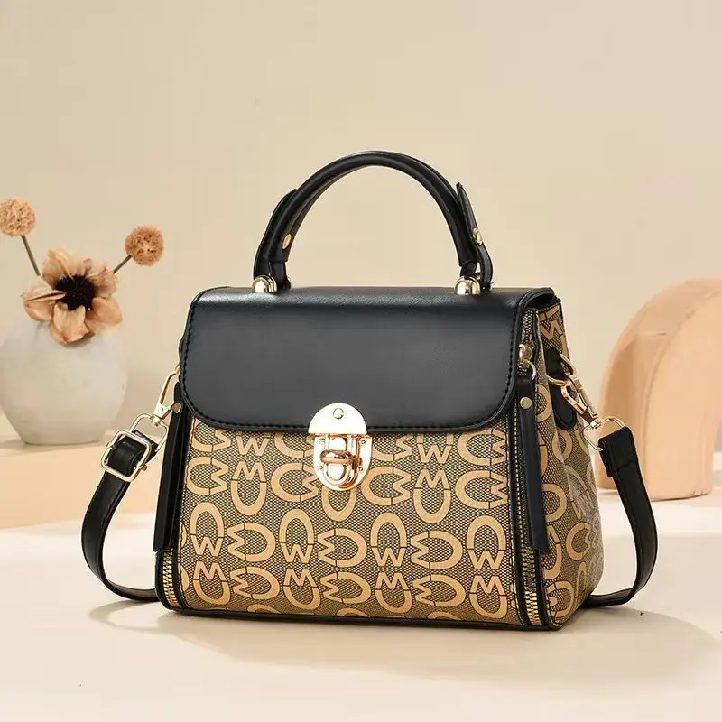 High Quality Elegant Women's Bag Design Ladies Crossbody Shoulder Bags Vintage Pu Leather Luxury Purses and Handbags 2025