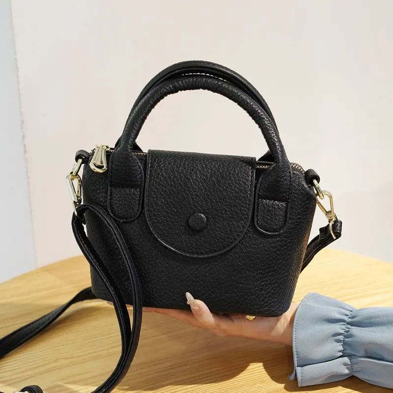 Luxury Leather Women's Handbags Lady Shell Bag 2024 New Small Female Shoulder Messenger Bags  Bolsas De Mujer Mini Bag