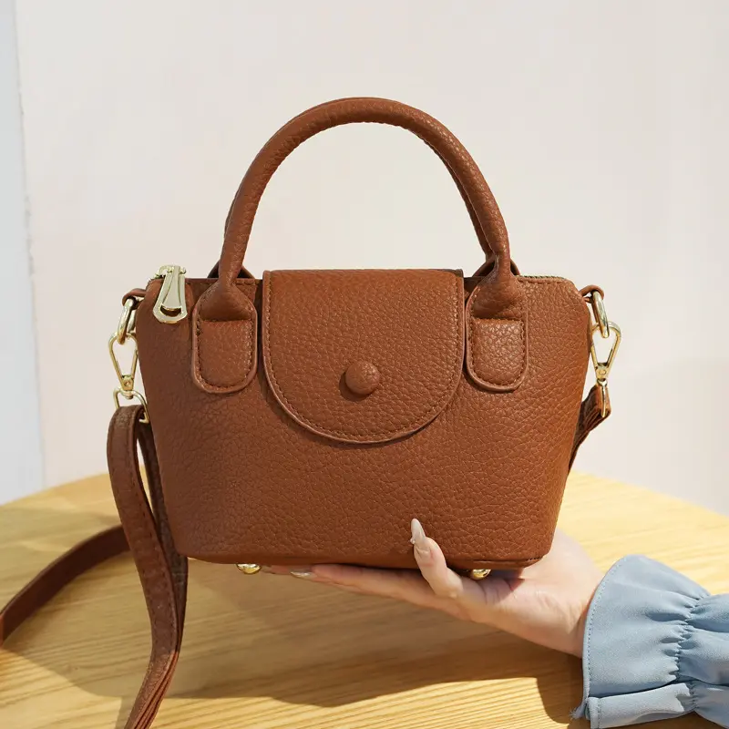Luxury Leather Women's Handbags Lady Shell Bag 2024 New Small Female Shoulder Messenger Bags  Bolsas De Mujer Mini Bag