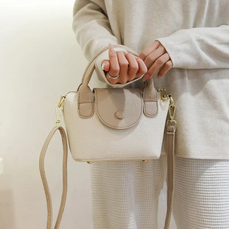 Luxury Leather Women's Handbags Lady Shell Bag 2024 New Small Female Shoulder Messenger Bags  Bolsas De Mujer Mini Bag